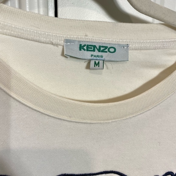 Kenzo Colorblocked Logo Embroidered Crew Sweatshirt - Picture 11 of 16